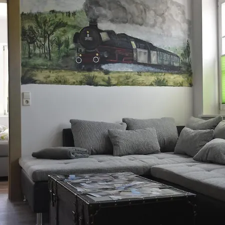 Appartement Bahnhof Laussnitz Extérieur photo